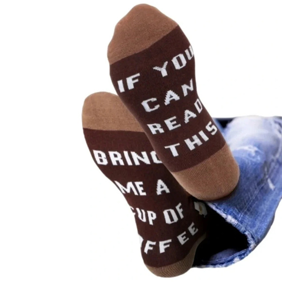 Other - NWOT Men's Coffee Socks